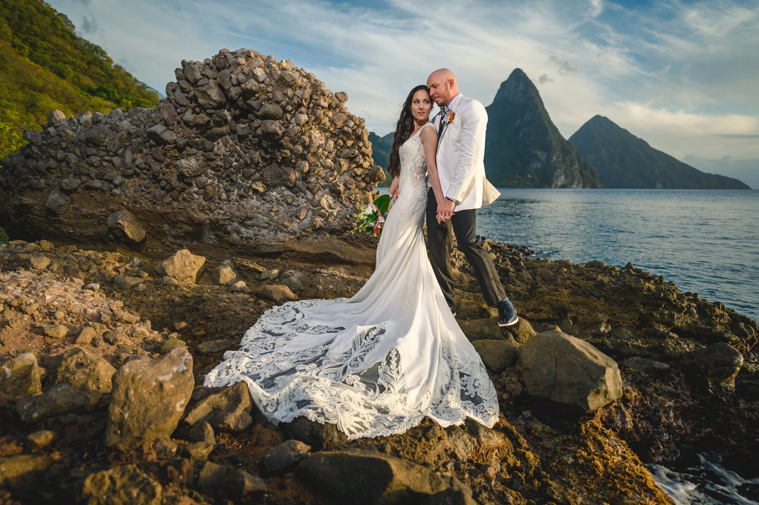 Wedding photography by Daniel Marcion in St. Lucia